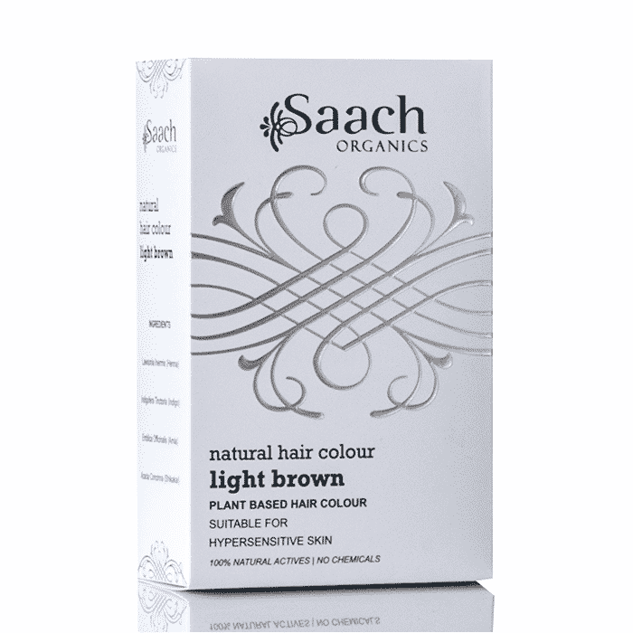 Light Brown Natural Hair Colour by Saach Organics