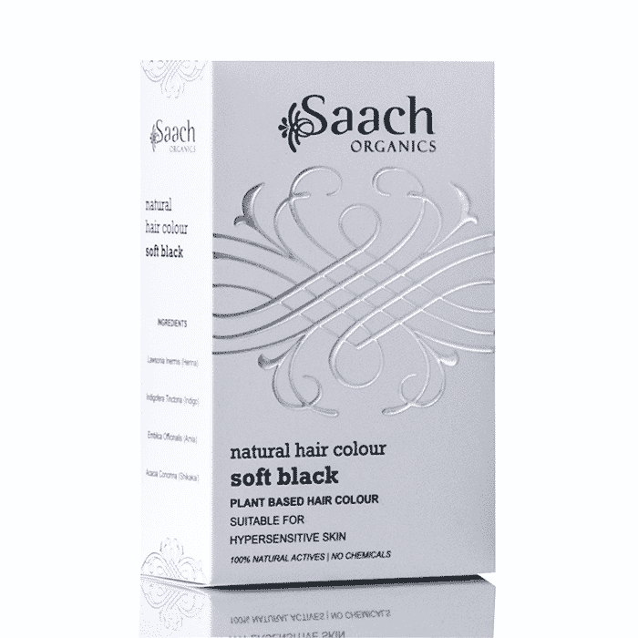Soft Black Natural Hair Colour | Chemical Free | Saach Organics